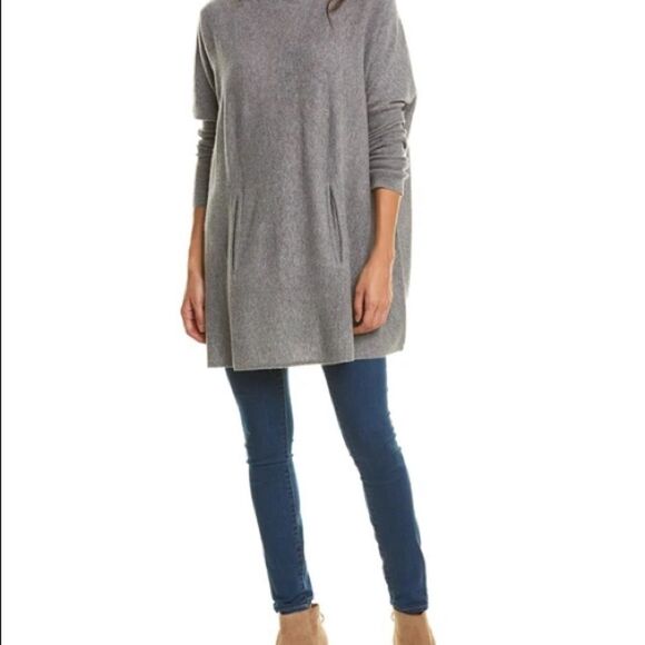 TAHARI merino wool oversized turtleneck sweater size extra large - Picture 2 of 11